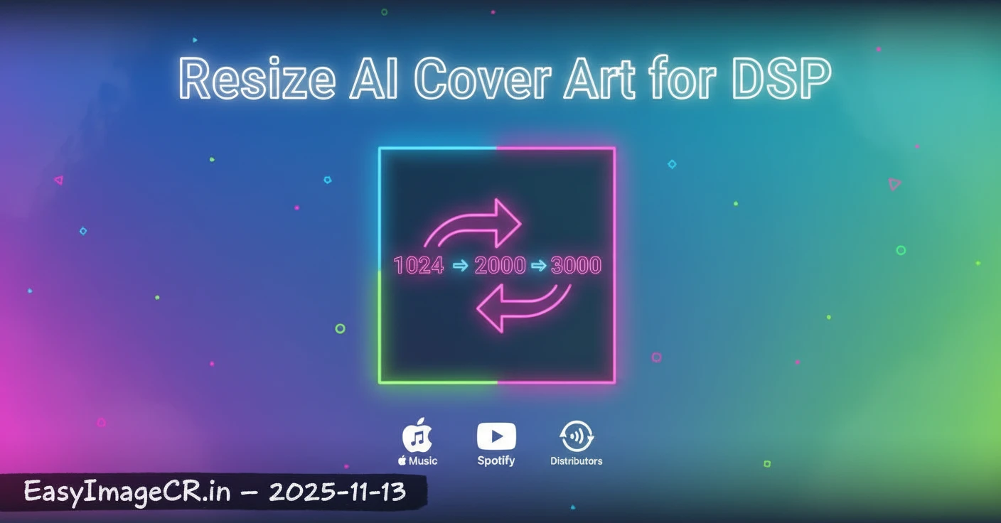 Resizing AI cover art for Spotify