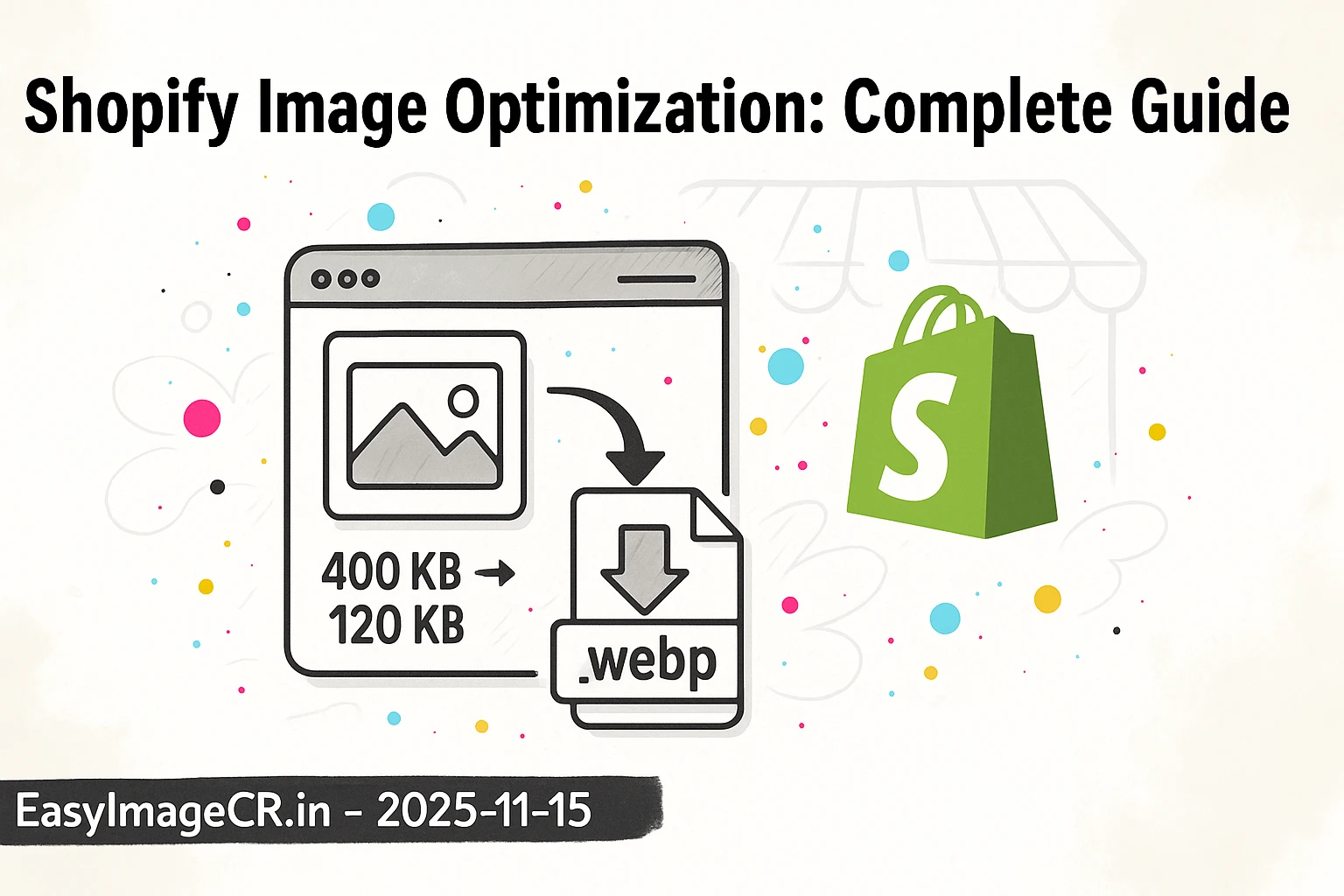 A slow Shopify store with unoptimized product images